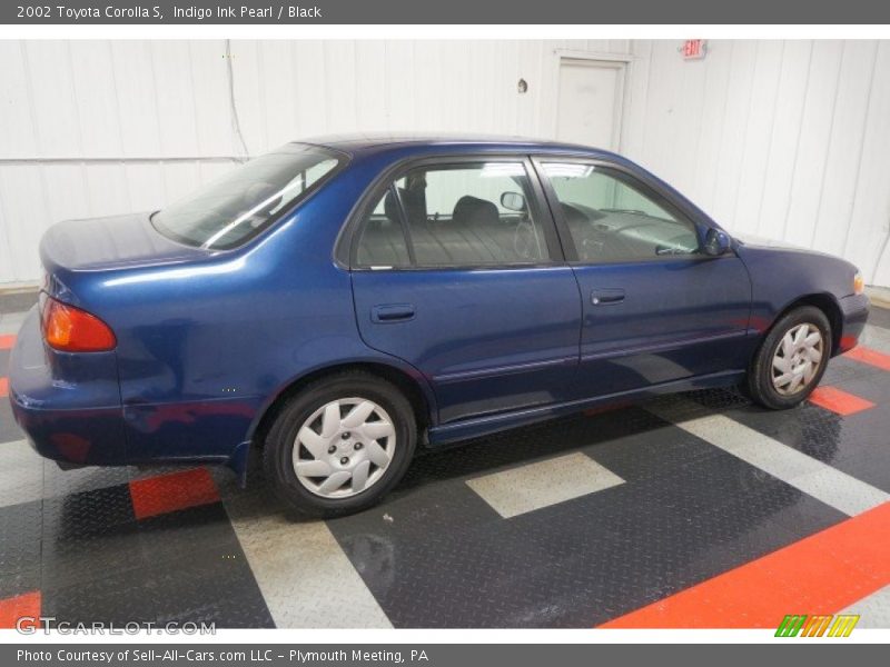 Indigo Ink Pearl / Black 2002 Toyota Corolla S