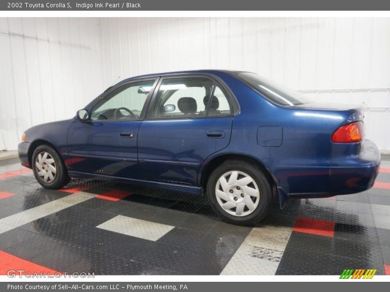 Indigo Ink Pearl / Black 2002 Toyota Corolla S