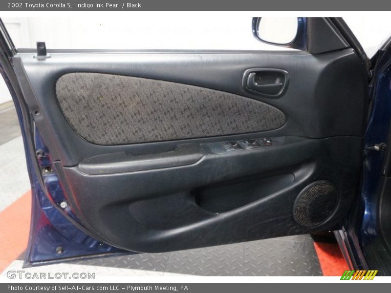 Indigo Ink Pearl / Black 2002 Toyota Corolla S