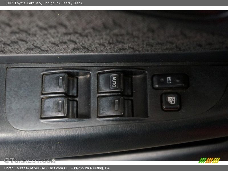 Indigo Ink Pearl / Black 2002 Toyota Corolla S