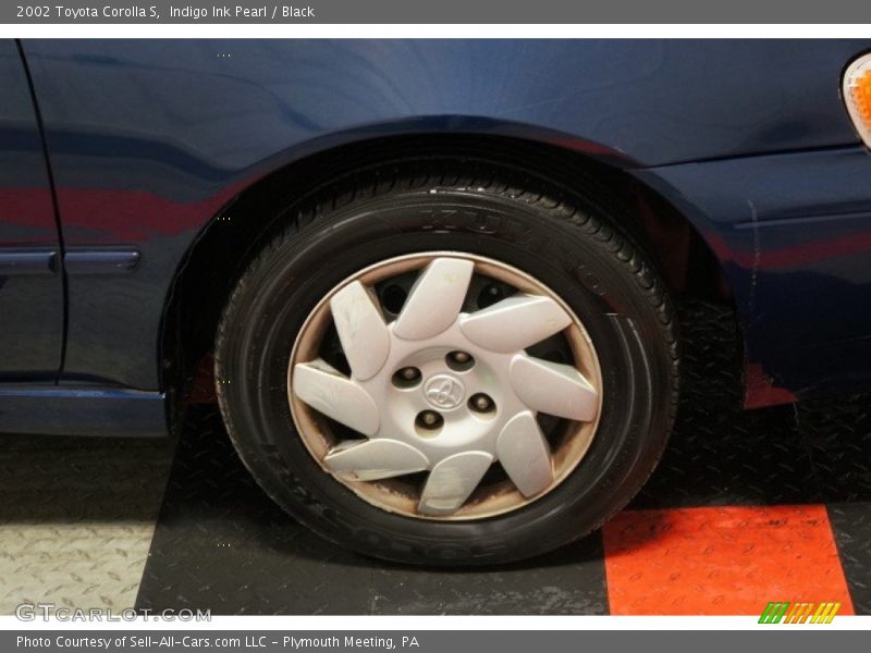 Indigo Ink Pearl / Black 2002 Toyota Corolla S