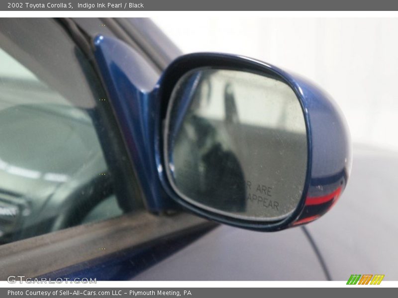 Indigo Ink Pearl / Black 2002 Toyota Corolla S