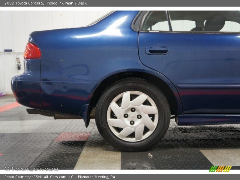 Indigo Ink Pearl / Black 2002 Toyota Corolla S