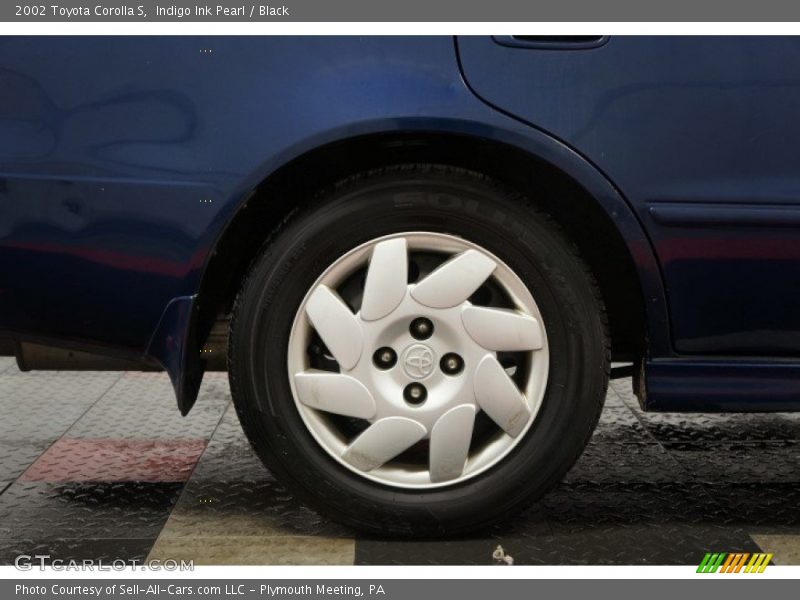 Indigo Ink Pearl / Black 2002 Toyota Corolla S