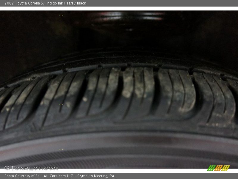 Indigo Ink Pearl / Black 2002 Toyota Corolla S
