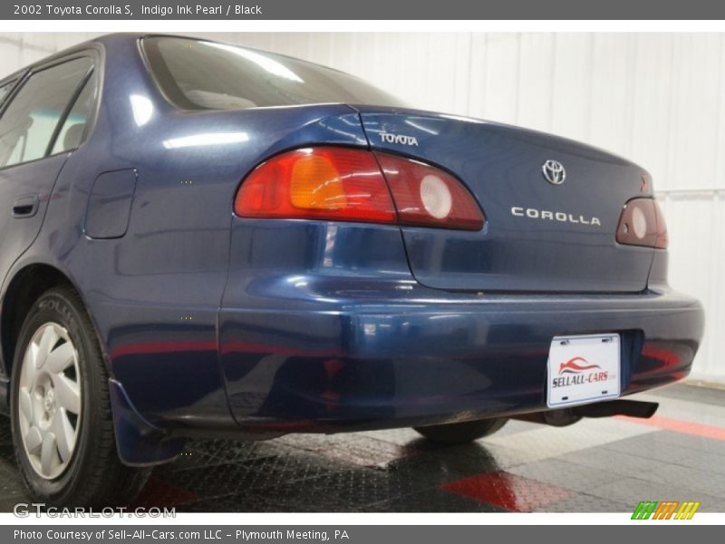 Indigo Ink Pearl / Black 2002 Toyota Corolla S