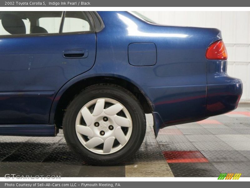 Indigo Ink Pearl / Black 2002 Toyota Corolla S