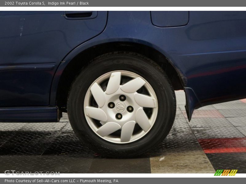 Indigo Ink Pearl / Black 2002 Toyota Corolla S