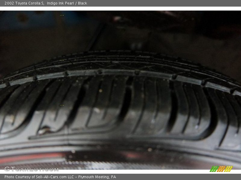 Indigo Ink Pearl / Black 2002 Toyota Corolla S