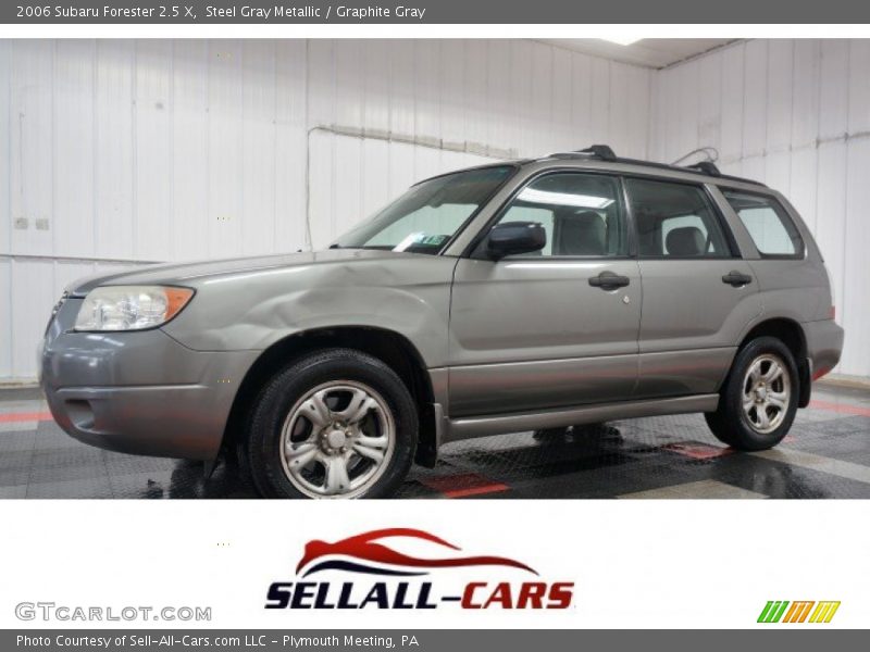 Steel Gray Metallic / Graphite Gray 2006 Subaru Forester 2.5 X