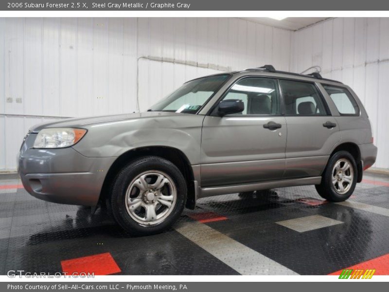 Steel Gray Metallic / Graphite Gray 2006 Subaru Forester 2.5 X