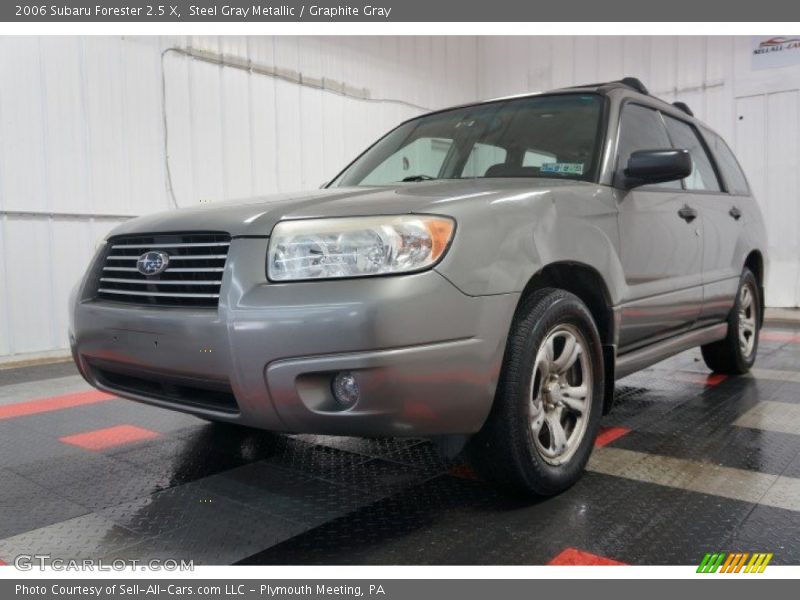 Steel Gray Metallic / Graphite Gray 2006 Subaru Forester 2.5 X