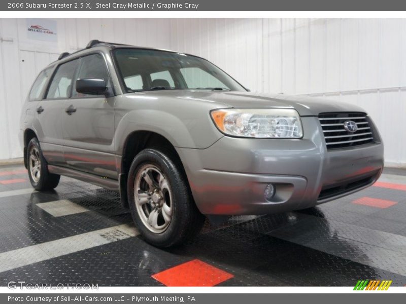Steel Gray Metallic / Graphite Gray 2006 Subaru Forester 2.5 X