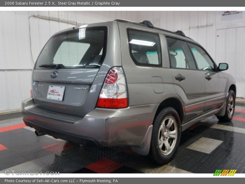 Steel Gray Metallic / Graphite Gray 2006 Subaru Forester 2.5 X