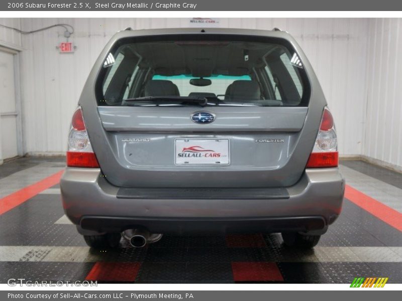 Steel Gray Metallic / Graphite Gray 2006 Subaru Forester 2.5 X