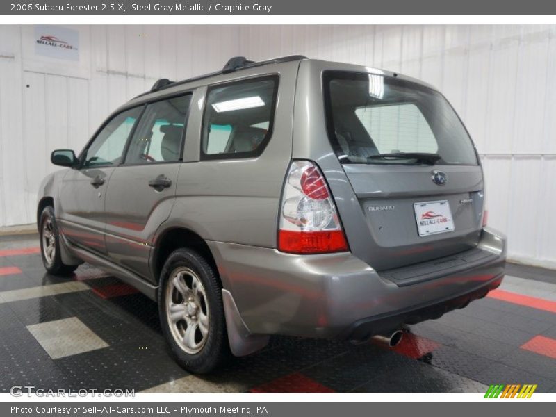 Steel Gray Metallic / Graphite Gray 2006 Subaru Forester 2.5 X