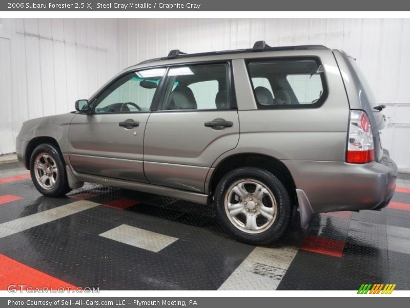 Steel Gray Metallic / Graphite Gray 2006 Subaru Forester 2.5 X