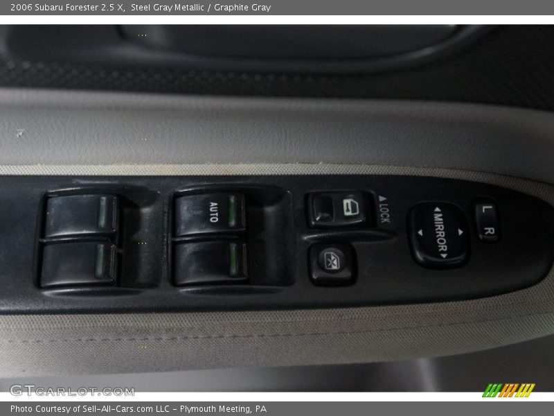 Steel Gray Metallic / Graphite Gray 2006 Subaru Forester 2.5 X