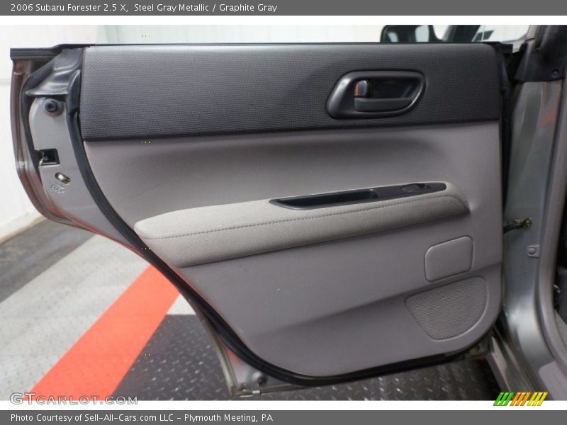 Steel Gray Metallic / Graphite Gray 2006 Subaru Forester 2.5 X
