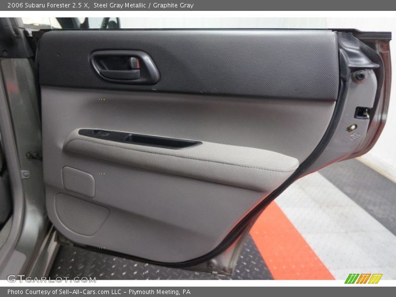 Steel Gray Metallic / Graphite Gray 2006 Subaru Forester 2.5 X