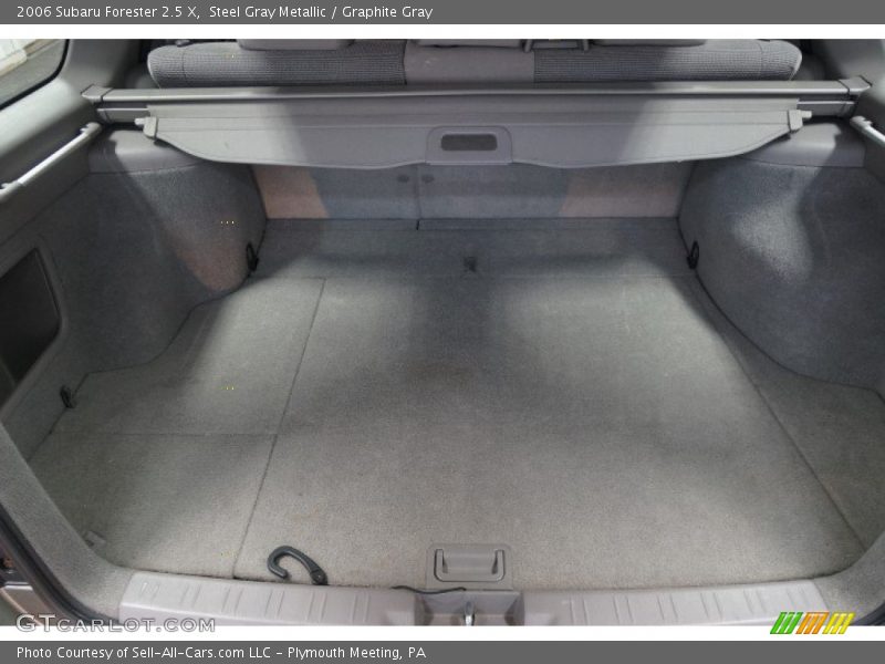 Steel Gray Metallic / Graphite Gray 2006 Subaru Forester 2.5 X