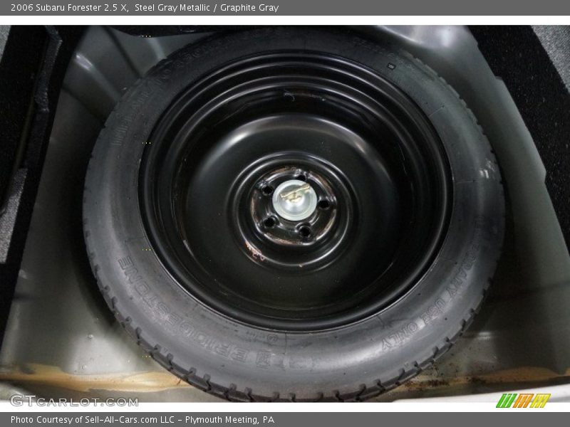 Steel Gray Metallic / Graphite Gray 2006 Subaru Forester 2.5 X
