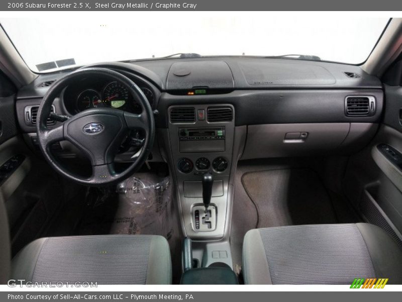 Steel Gray Metallic / Graphite Gray 2006 Subaru Forester 2.5 X