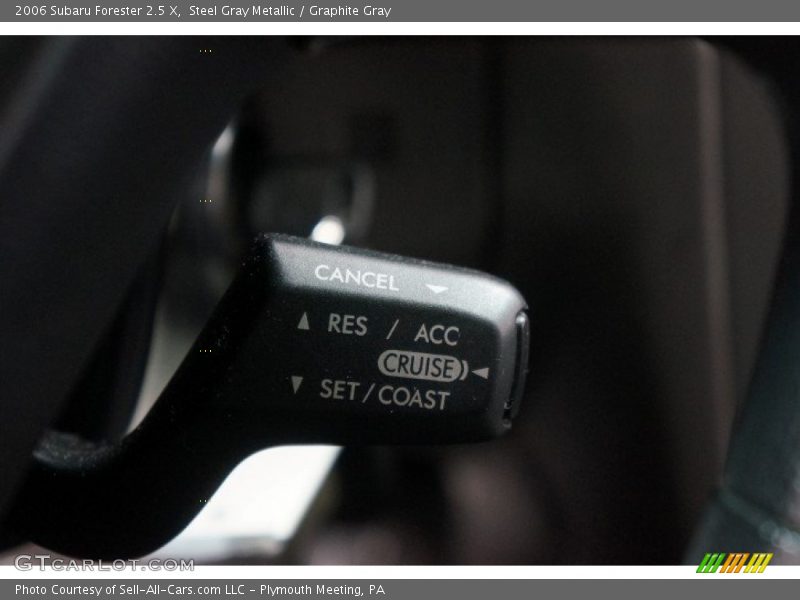 Steel Gray Metallic / Graphite Gray 2006 Subaru Forester 2.5 X