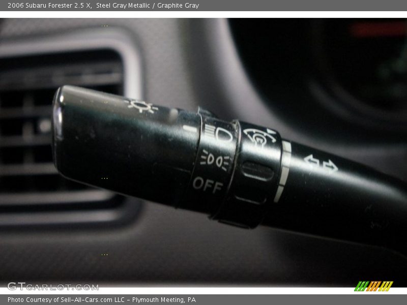 Steel Gray Metallic / Graphite Gray 2006 Subaru Forester 2.5 X