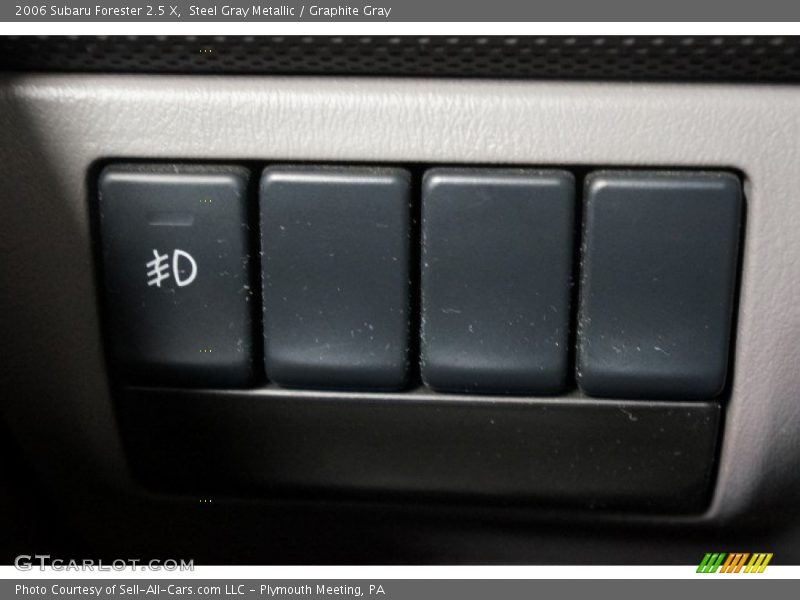 Steel Gray Metallic / Graphite Gray 2006 Subaru Forester 2.5 X