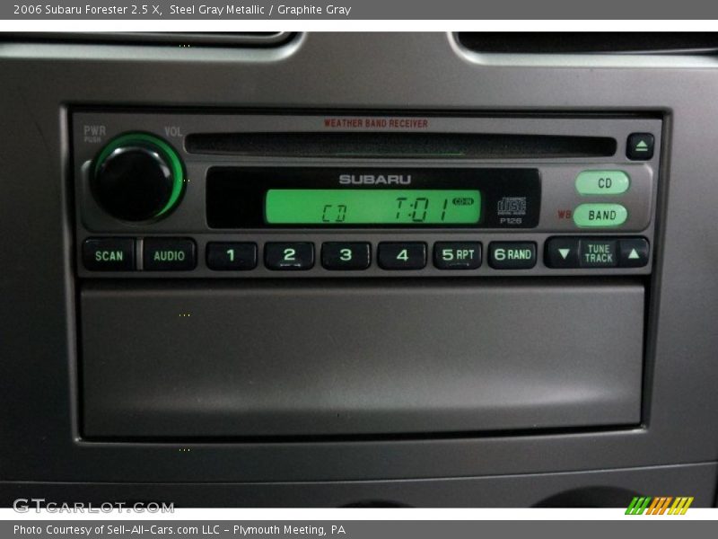 Steel Gray Metallic / Graphite Gray 2006 Subaru Forester 2.5 X