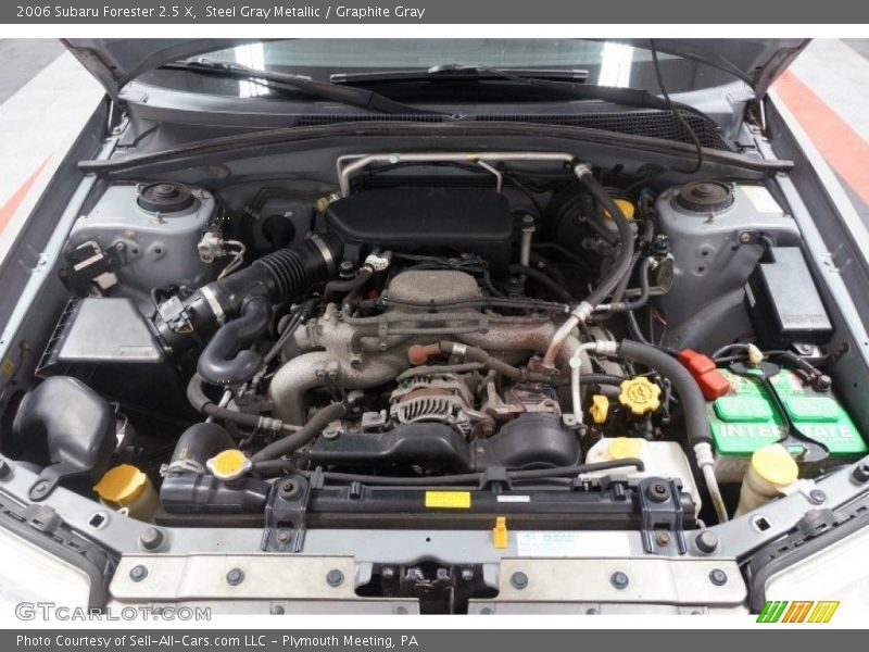Steel Gray Metallic / Graphite Gray 2006 Subaru Forester 2.5 X