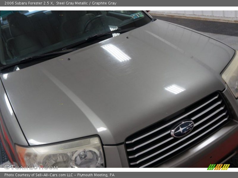 Steel Gray Metallic / Graphite Gray 2006 Subaru Forester 2.5 X