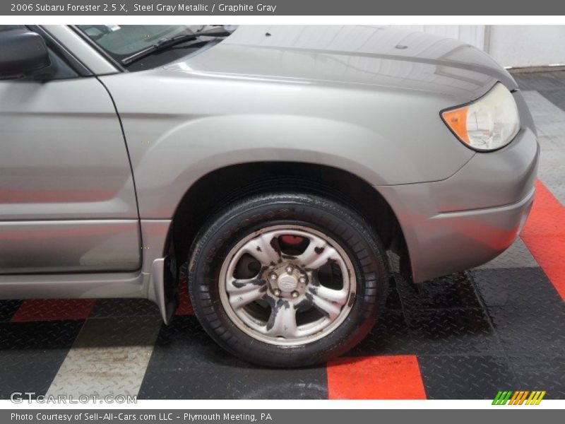 Steel Gray Metallic / Graphite Gray 2006 Subaru Forester 2.5 X