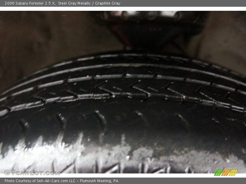 Steel Gray Metallic / Graphite Gray 2006 Subaru Forester 2.5 X