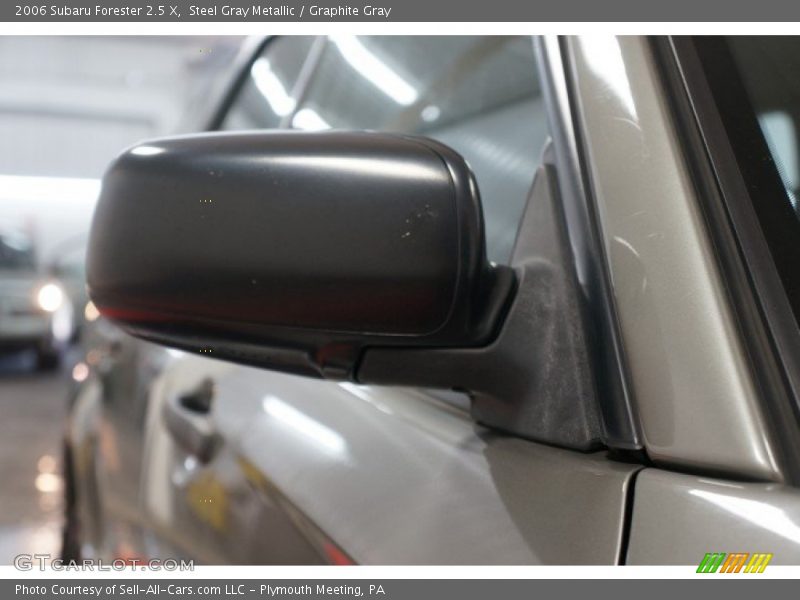 Steel Gray Metallic / Graphite Gray 2006 Subaru Forester 2.5 X