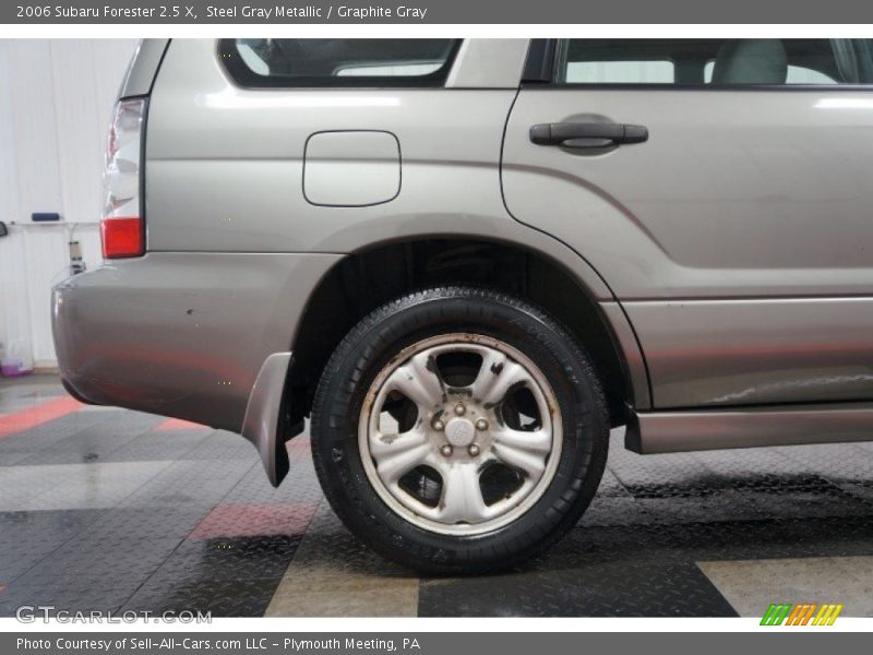 Steel Gray Metallic / Graphite Gray 2006 Subaru Forester 2.5 X