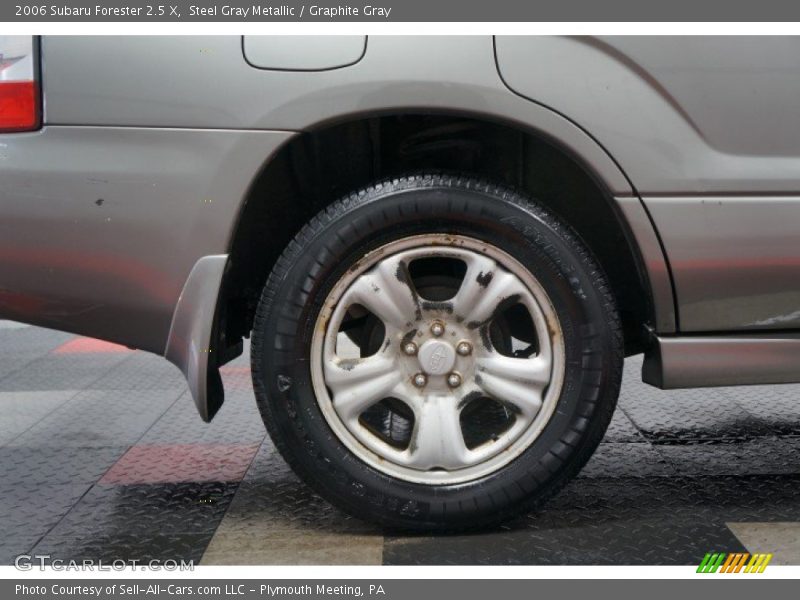 Steel Gray Metallic / Graphite Gray 2006 Subaru Forester 2.5 X