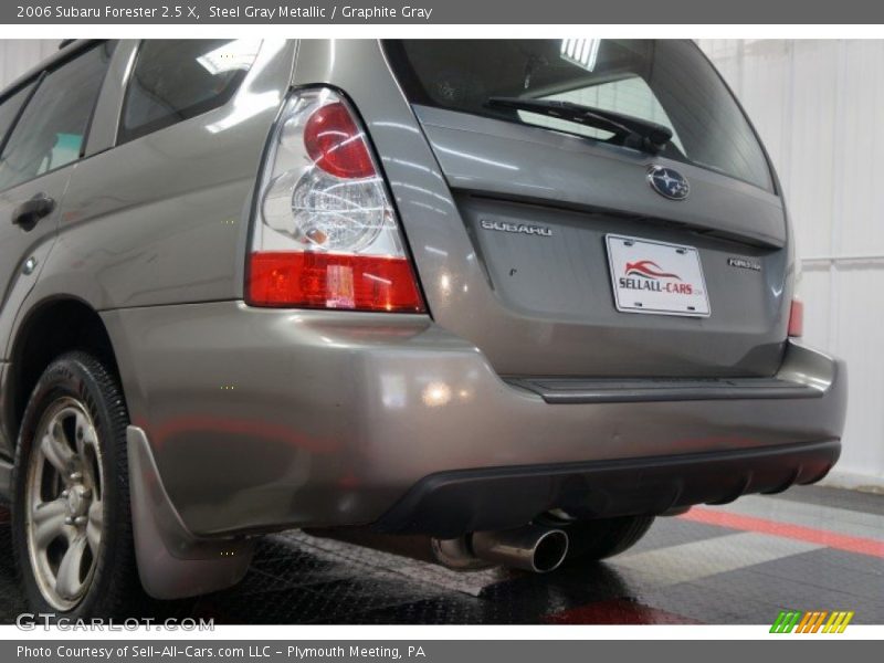 Steel Gray Metallic / Graphite Gray 2006 Subaru Forester 2.5 X