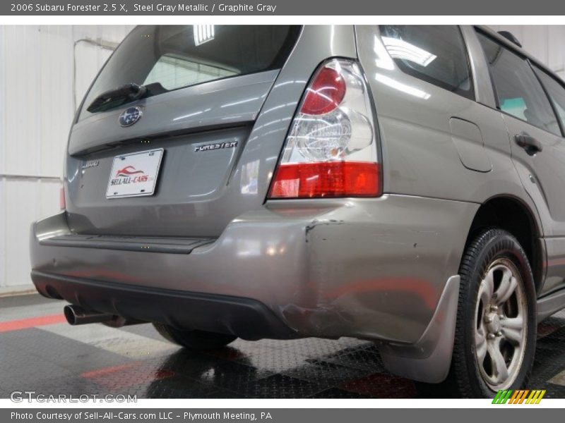 Steel Gray Metallic / Graphite Gray 2006 Subaru Forester 2.5 X