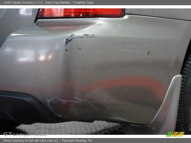 Steel Gray Metallic / Graphite Gray 2006 Subaru Forester 2.5 X