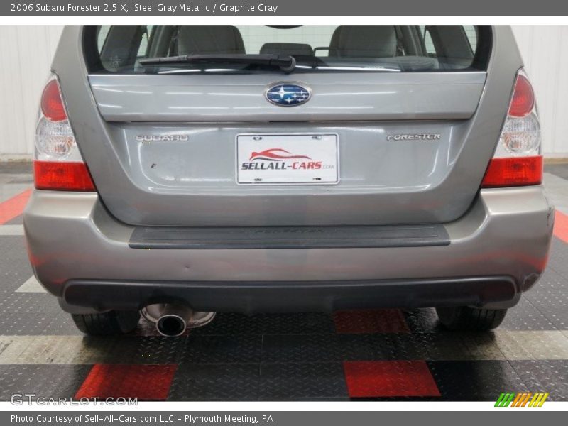 Steel Gray Metallic / Graphite Gray 2006 Subaru Forester 2.5 X