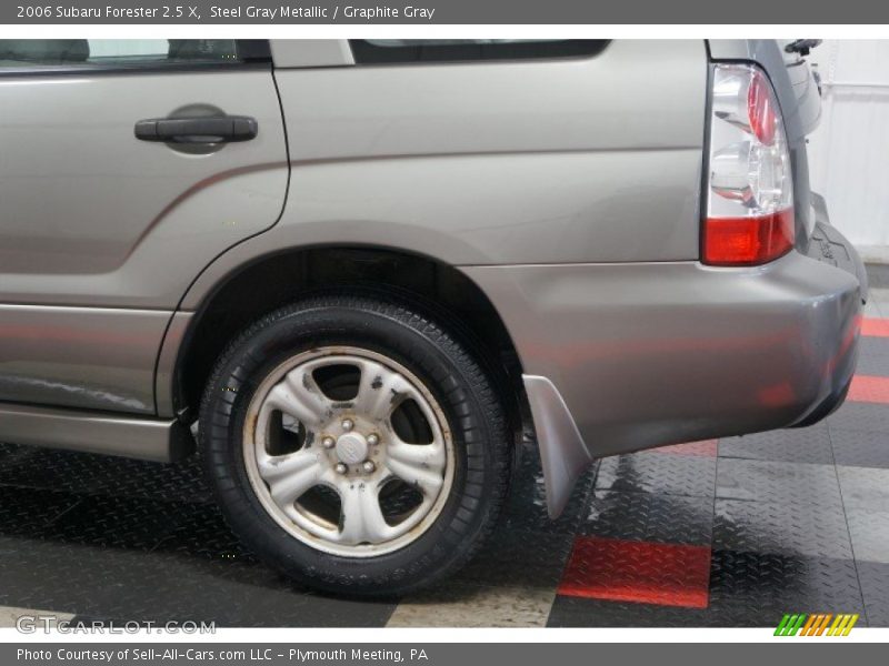 Steel Gray Metallic / Graphite Gray 2006 Subaru Forester 2.5 X
