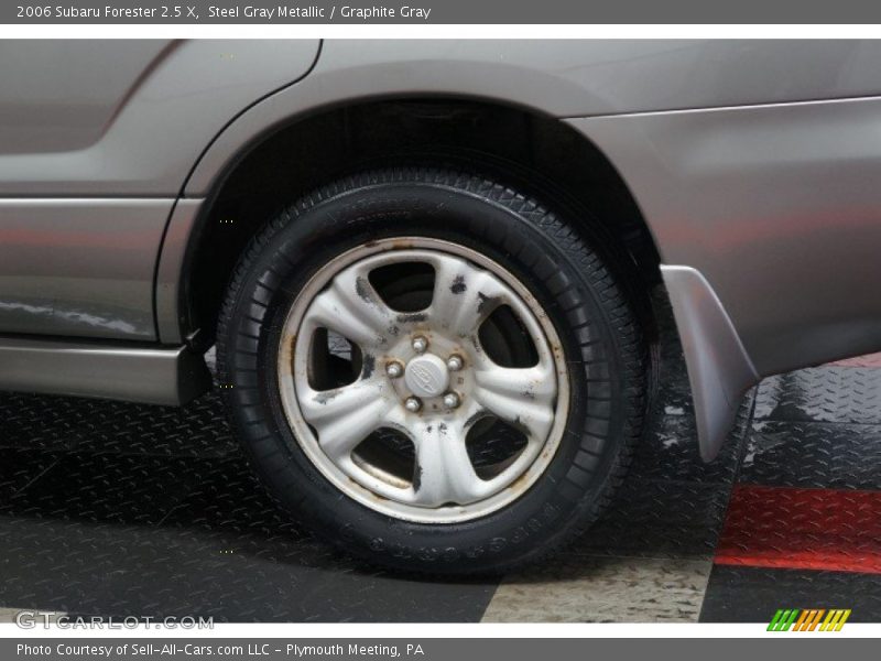 Steel Gray Metallic / Graphite Gray 2006 Subaru Forester 2.5 X