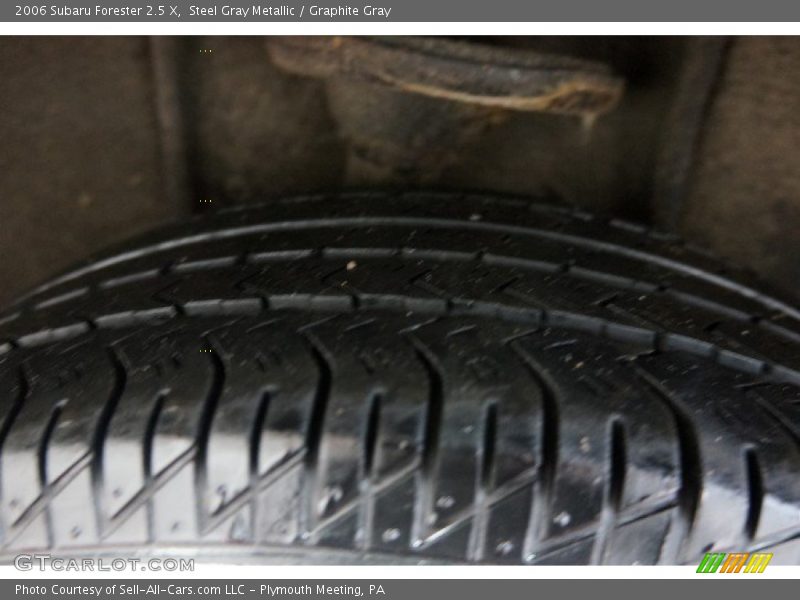 Steel Gray Metallic / Graphite Gray 2006 Subaru Forester 2.5 X