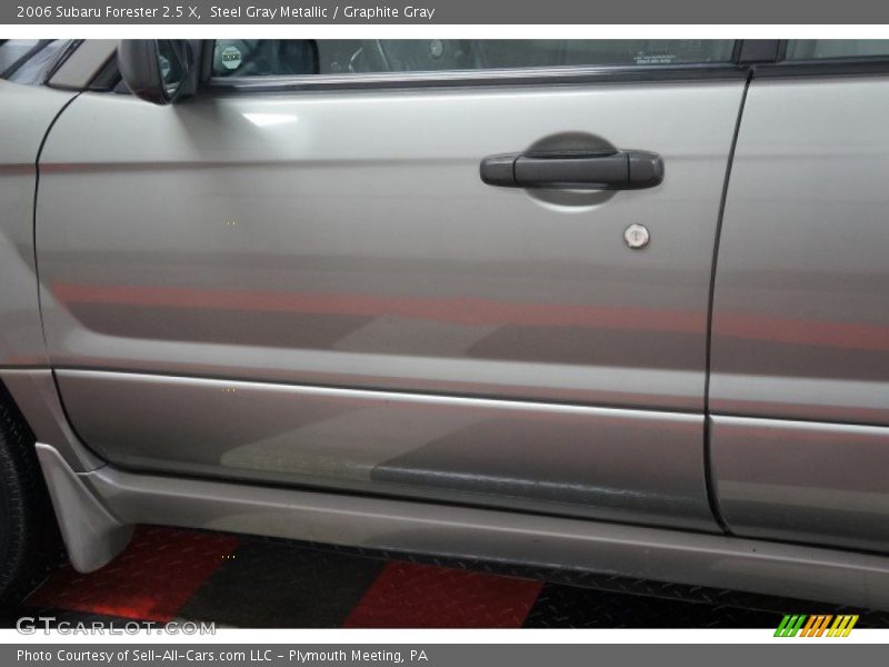 Steel Gray Metallic / Graphite Gray 2006 Subaru Forester 2.5 X