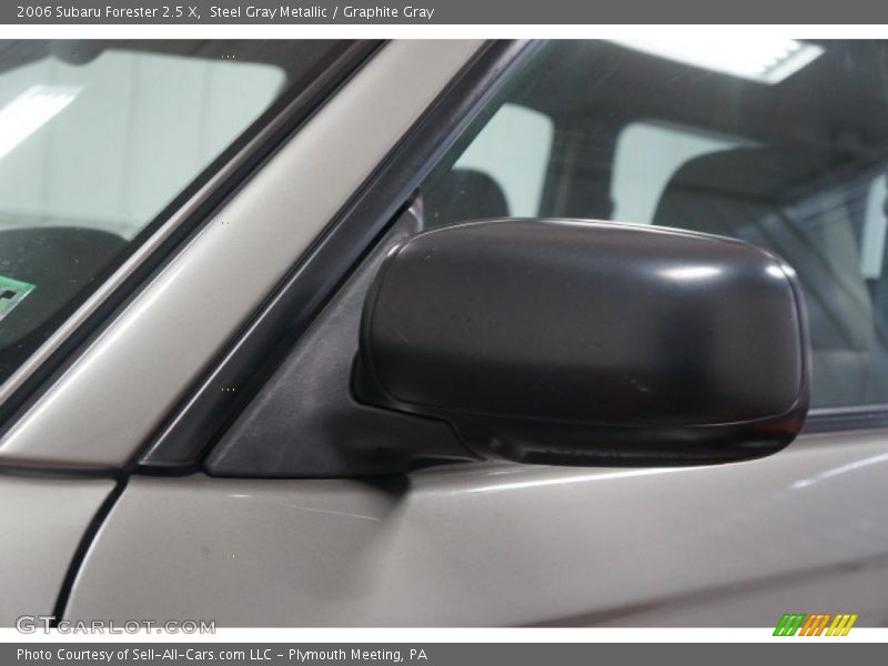 Steel Gray Metallic / Graphite Gray 2006 Subaru Forester 2.5 X
