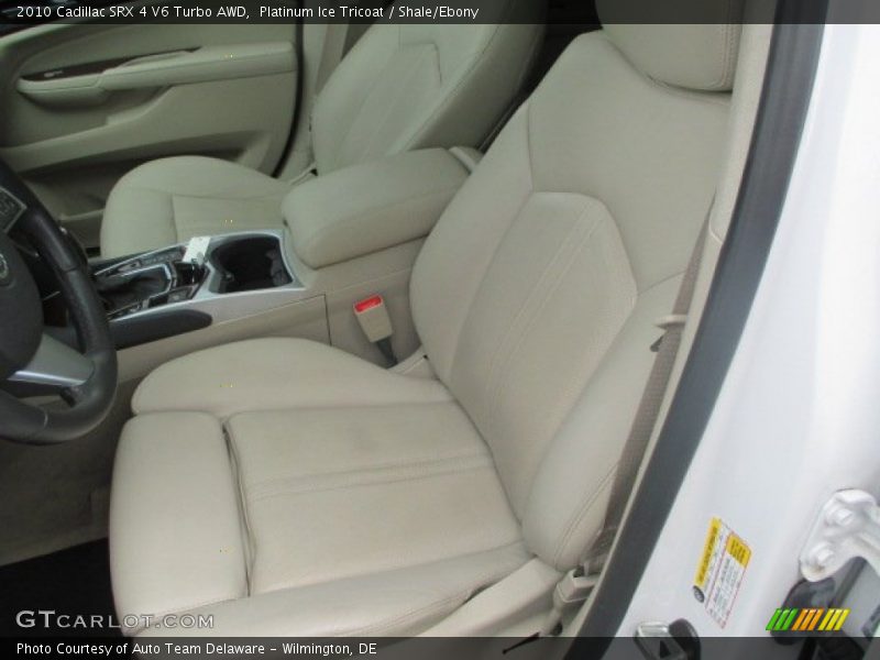 Platinum Ice Tricoat / Shale/Ebony 2010 Cadillac SRX 4 V6 Turbo AWD