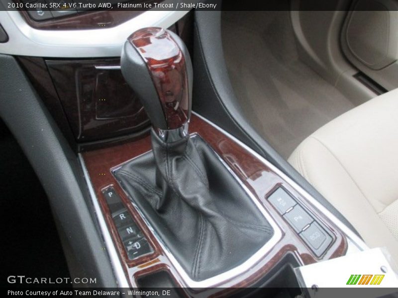 Platinum Ice Tricoat / Shale/Ebony 2010 Cadillac SRX 4 V6 Turbo AWD