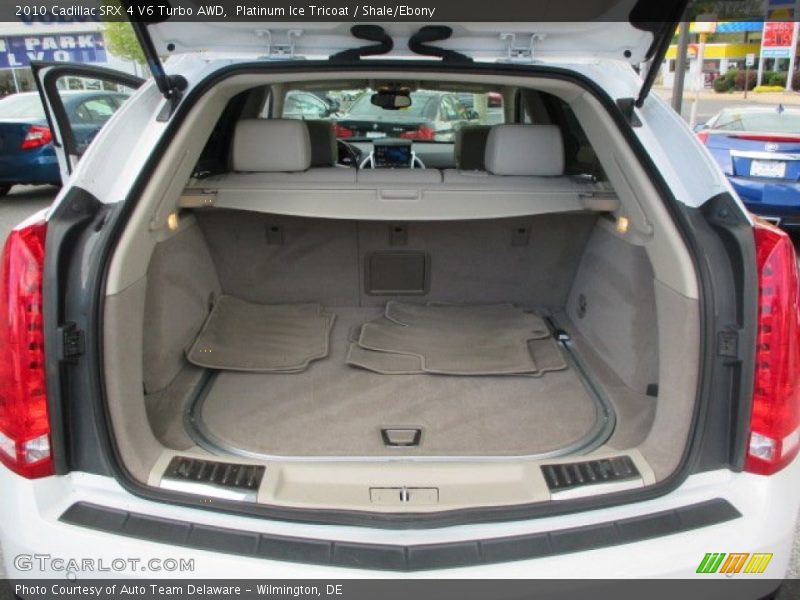 Platinum Ice Tricoat / Shale/Ebony 2010 Cadillac SRX 4 V6 Turbo AWD